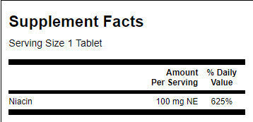 Niacin 100 mg - 250 tableta