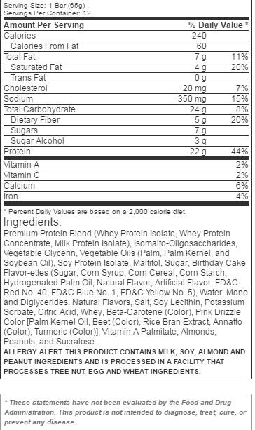 Nitro Tech Crunch Bar BOX 12 x 65 grama