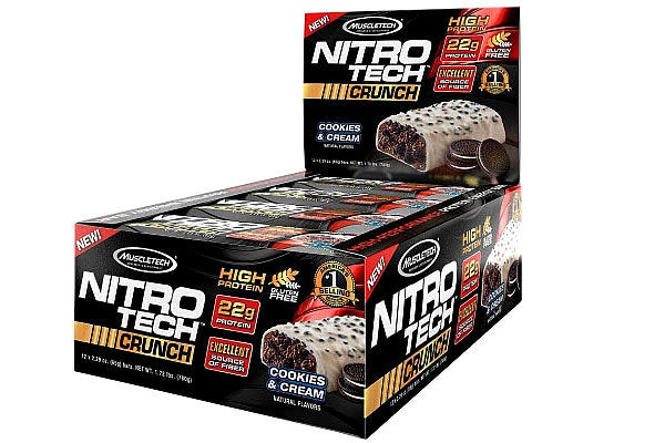 Nitro Tech Crunch Bar BOX 12 x 65 grama