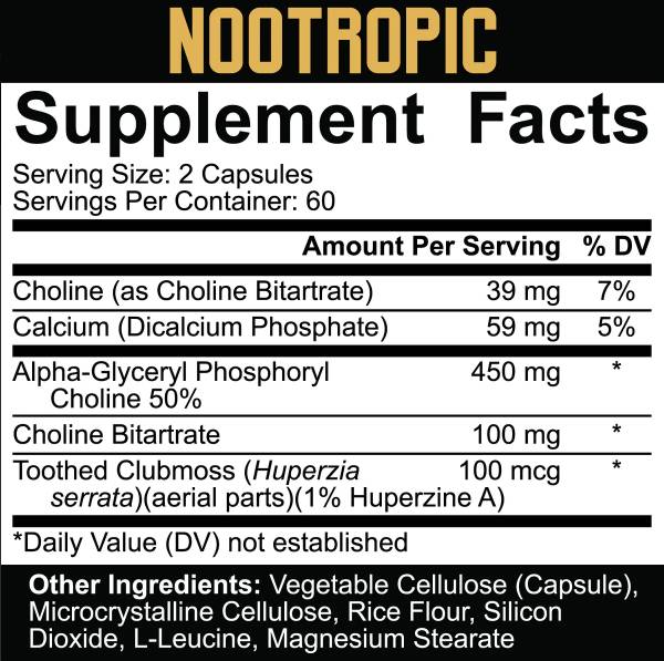 Nootropik | Core Series - 120 kapsula