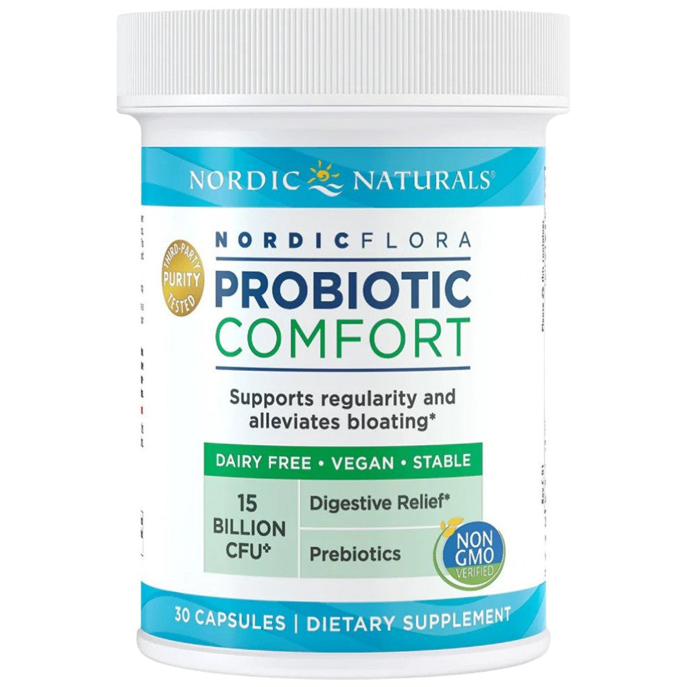 Nordic Flora Probiotic Comfort | 15 milijardi aktivnih stanica - 30 gel kapsula