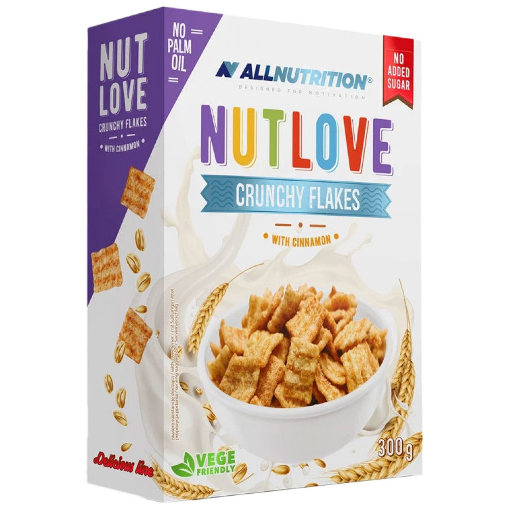 NutLove | Hrskave pahuljice s cimetom - 300 grama