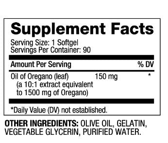 Ulje origana 150 mg/90 mekih gelova