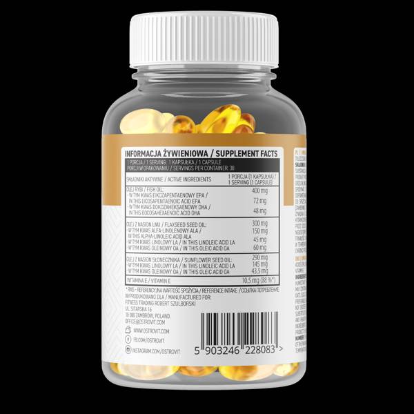 Omega 3-6-9 - 180 mekih gelova