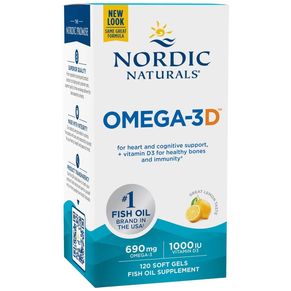 Omega-3D 690 mg - 120 mekih gelova