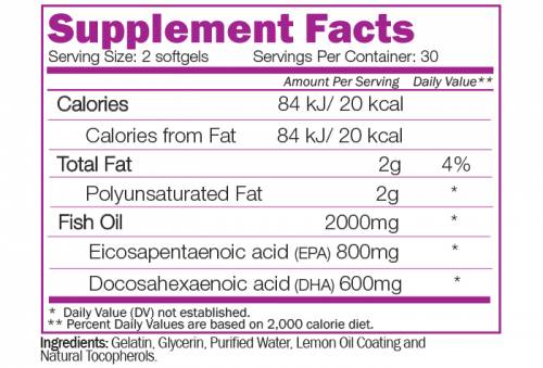 Omega 3PLE Strength - 60 gel kapsula