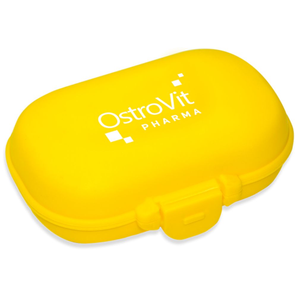 <tc>OstroVit</tc> Kutijica za tablete/Kutijica za kapsule/Žuta