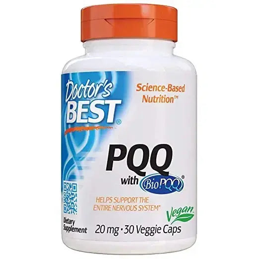 PQQ, antioksidativna svojstva, podržava živčani sustav, 20 mg, 30 kapsula, <tc>Doctor's Best</tc>