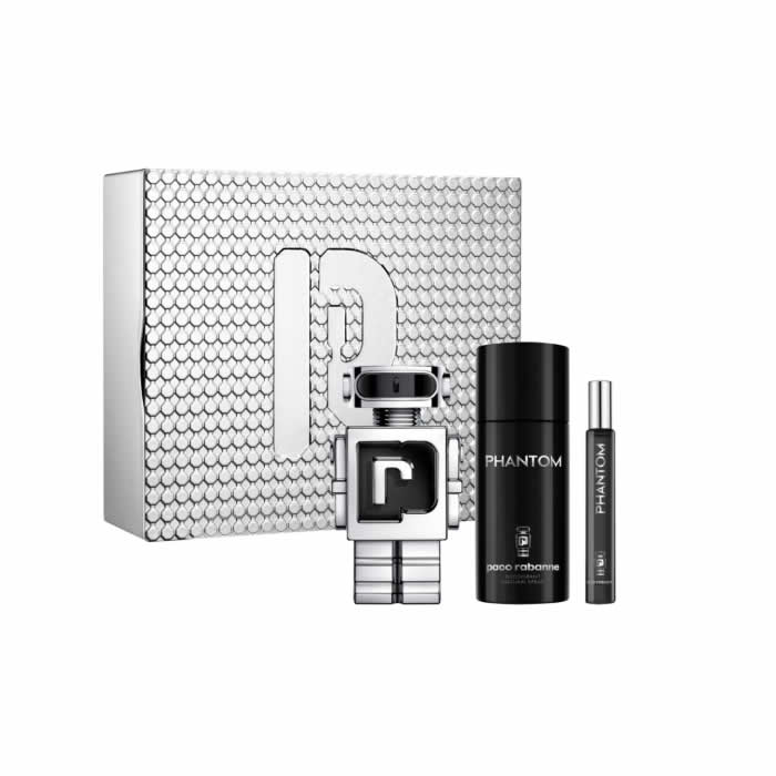 <tc>PACO RABANNE</tc> Phantom Eau De Toilette Spray 100ml Set 3 komada