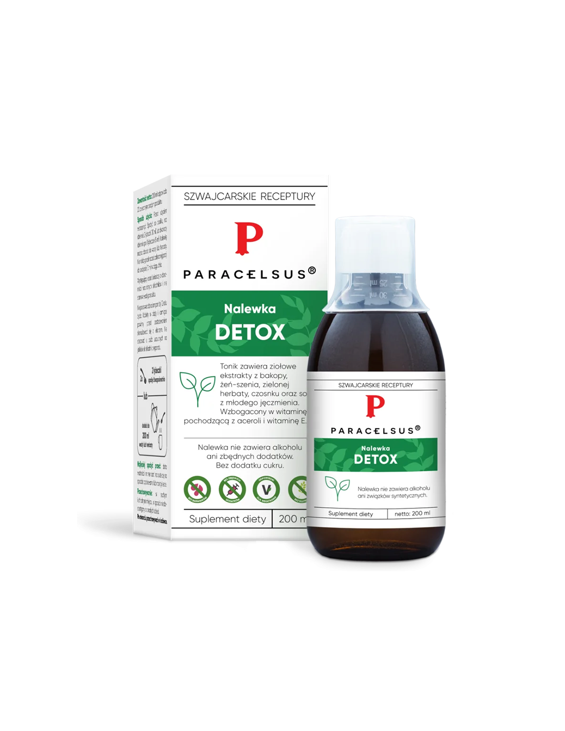 Detox tinktura Paracelsus, 200 ml