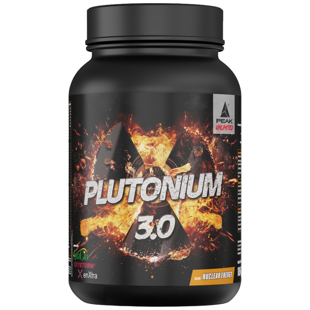 Plutonij 3.0 | All-in-One Pre-Workout - 1054 grama + 63 kapsule