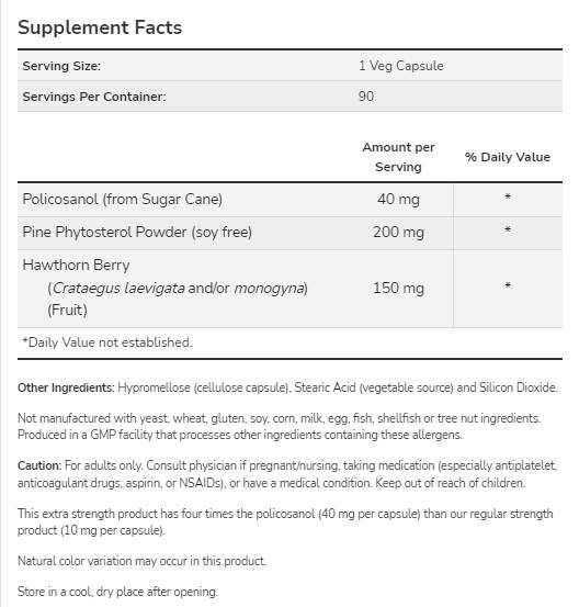 Polico<tc>san</tc>ol 40 mg | Ekstra jako - 90 kapsula