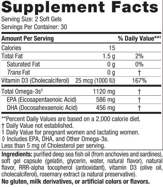 Postnatalni Omega-3 - 60 mekih gelova