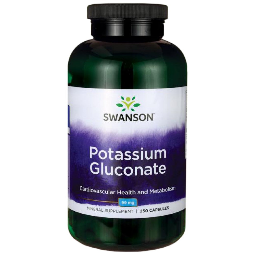 Kalijev glukonat 99 mg 250 kapsula