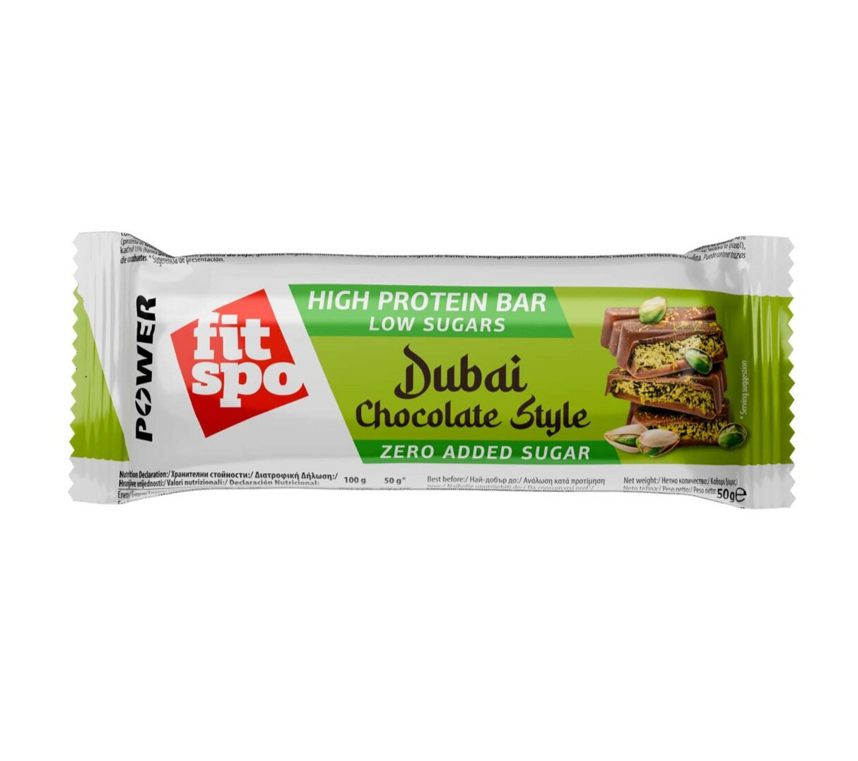 Power Bar Dubai čokolada – 50 g