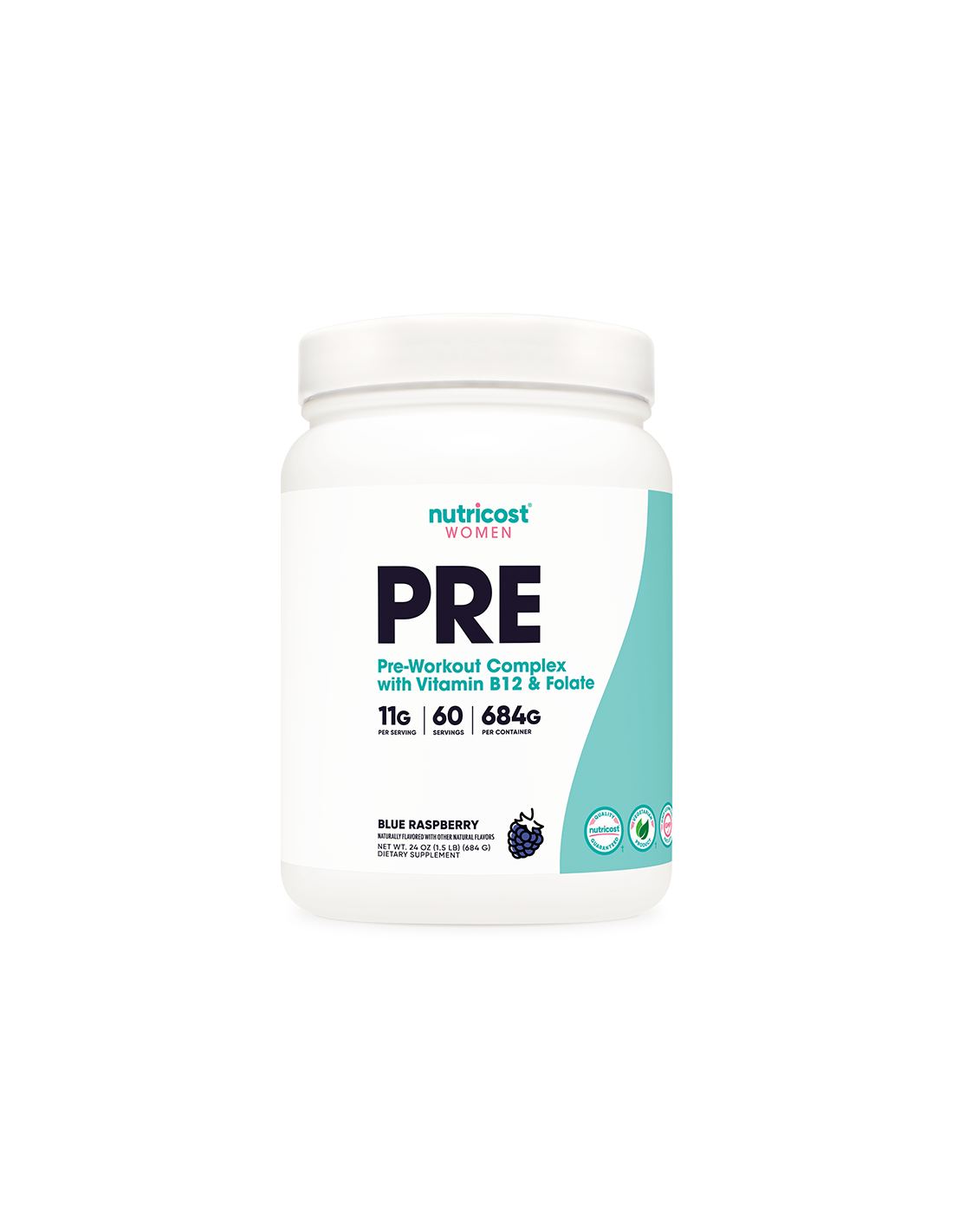 Kompleksna fitness formula za žene prije treninga, 684 g praha <tc>Nutricost</tc>