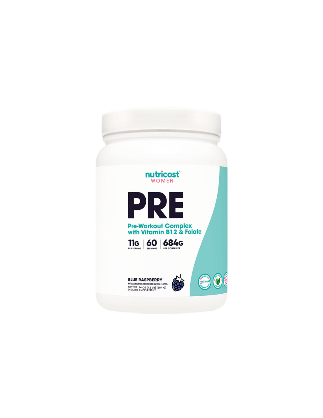 Kompleksna fitness formula za žene prije treninga, 684 g praha <tc>Nutricost</tc>