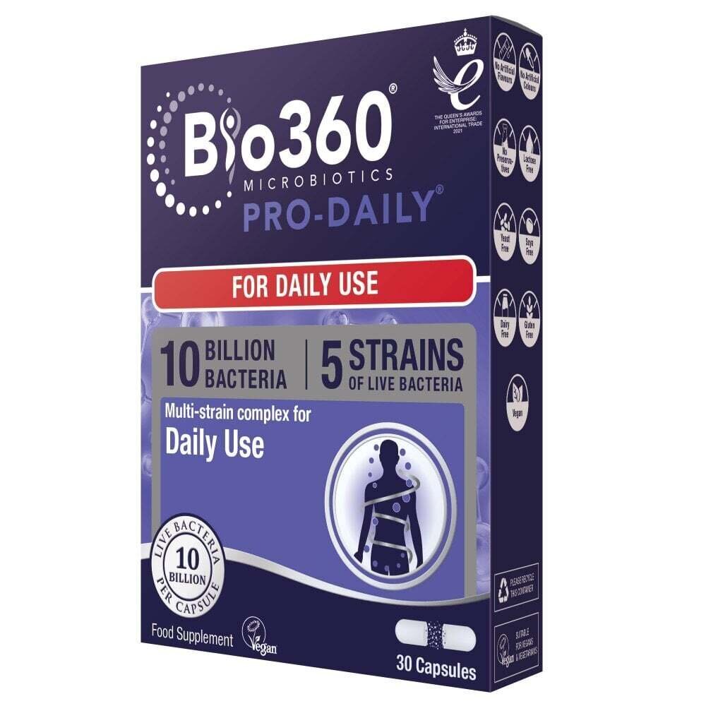 Probiotik Pro-Daily (10 milijardi bakterija) 10 milijardi. 30 NaturesAid kapsula