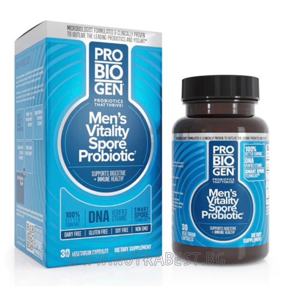 <tc>Probiogen</tc> Men`s Vitality Probiotic - Probiotik za muškarce - 30 kapsula