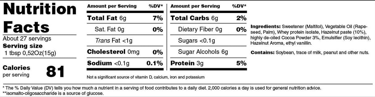 Proteinska krema | Duo čokolada - 400 grama