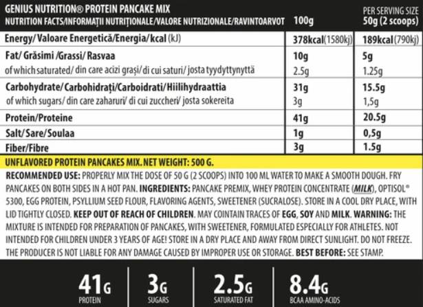 Proteinske palačinke 500 grama