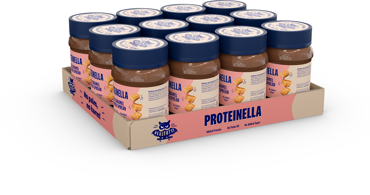 Proteinella slana karamela 400 g - bez dodanog šećera i bez palminog ulja