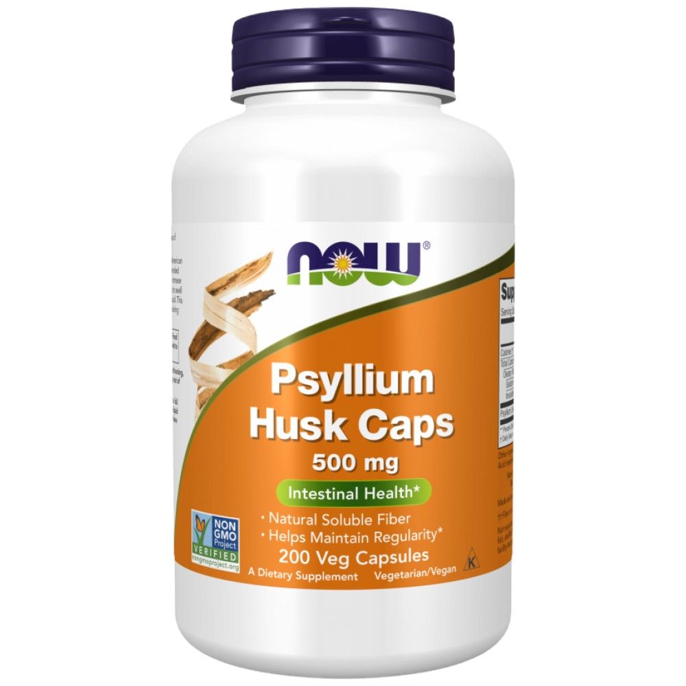 Psyllium Husk Caps 500 mg - 200 kapsula