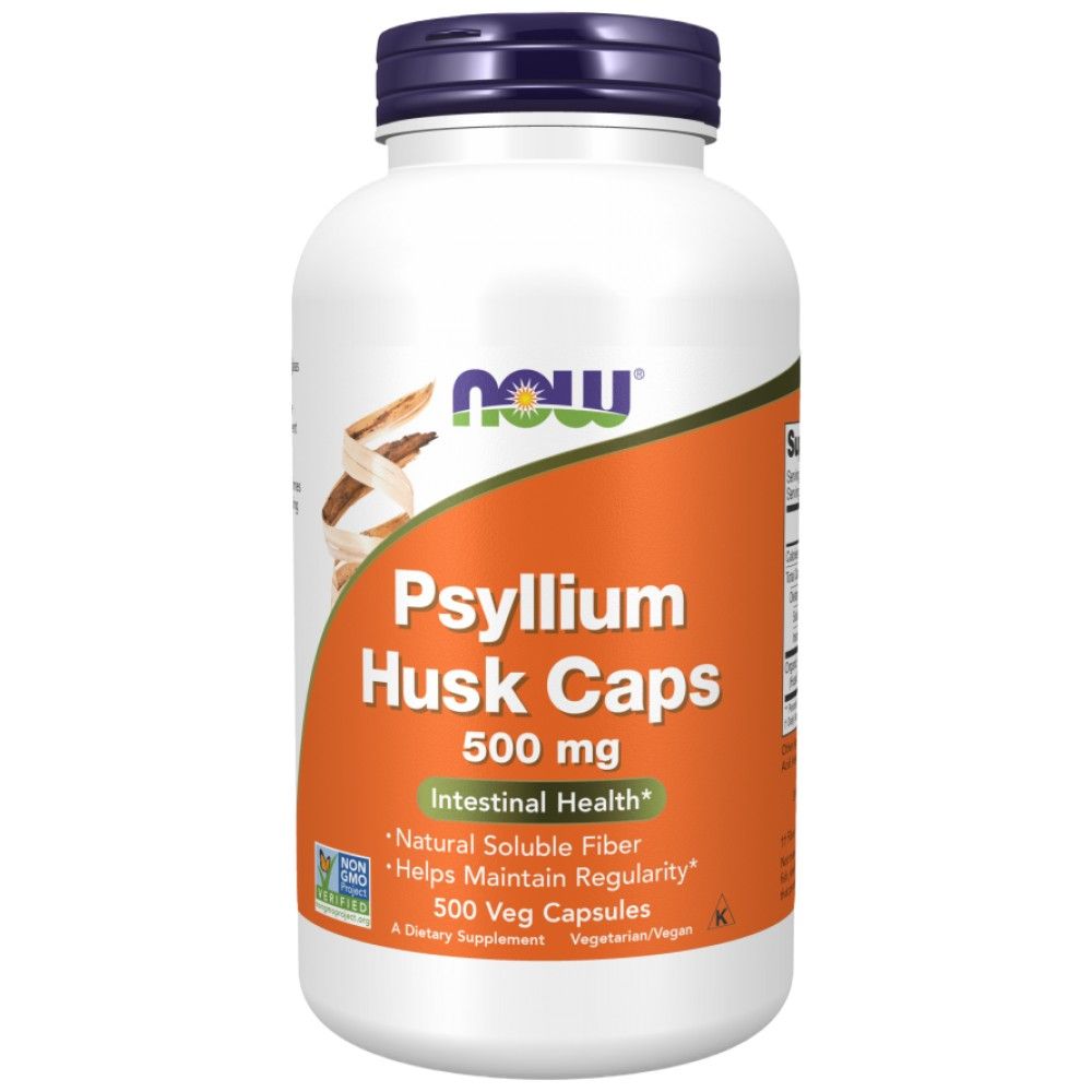 Psyllium Husk Caps 500 mg - 500 kapsula