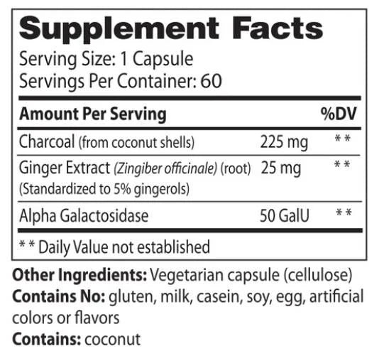 Purify Activated Charcoal Plus - 60 kapsula