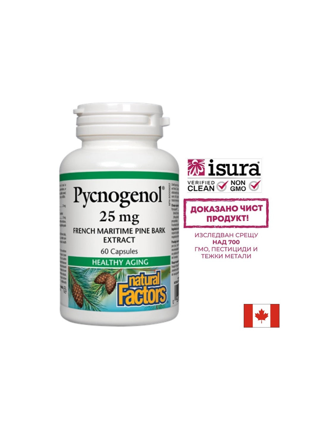 Pycnogenol 25 mg - 60 kapsula