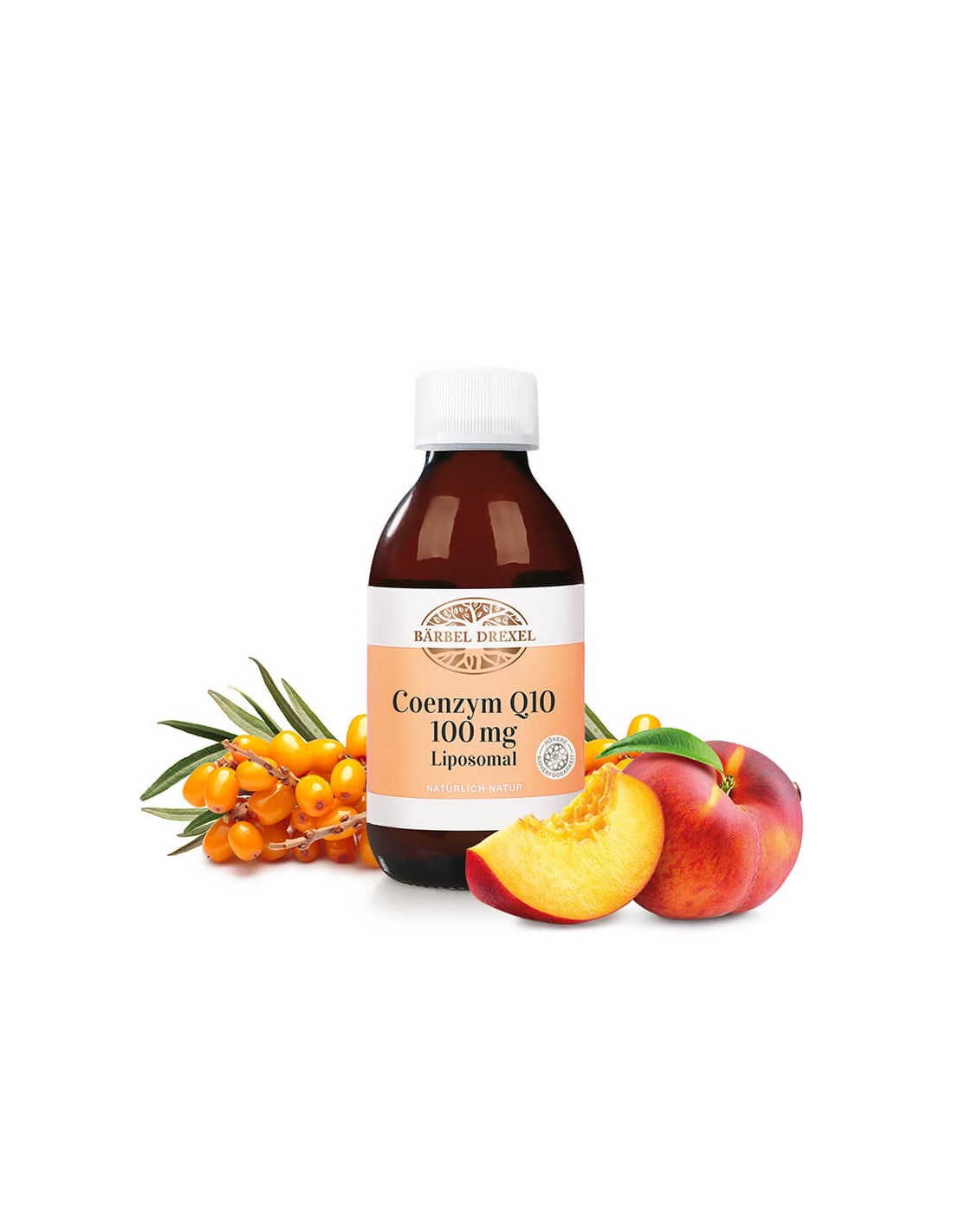 Koenzim Q10 visoke apsorpcije - Za zdravo srce, 150 ml (okus breskve)