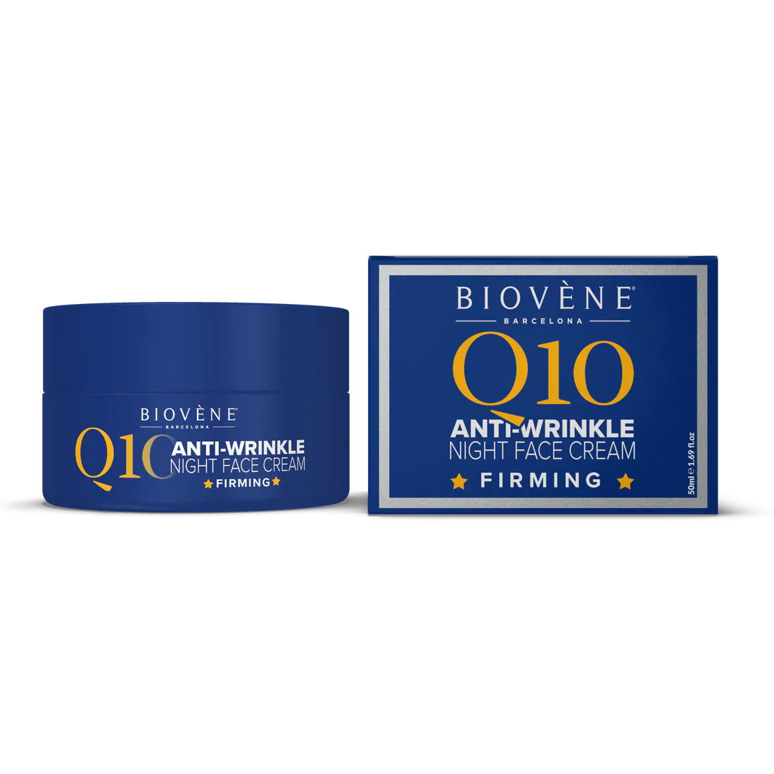 Noćna krema s Q10 za obnavljanje i zaglađivanje - 50 ml