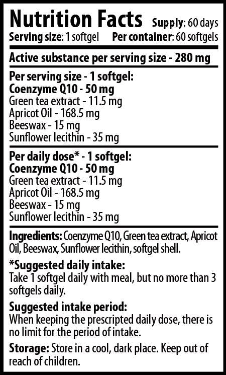 Čisto zlato Q10 - 60 kapsula