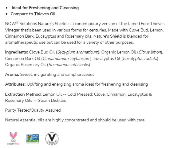 Prirodni štit | Mješavina zaštitne ulje - 30 ml