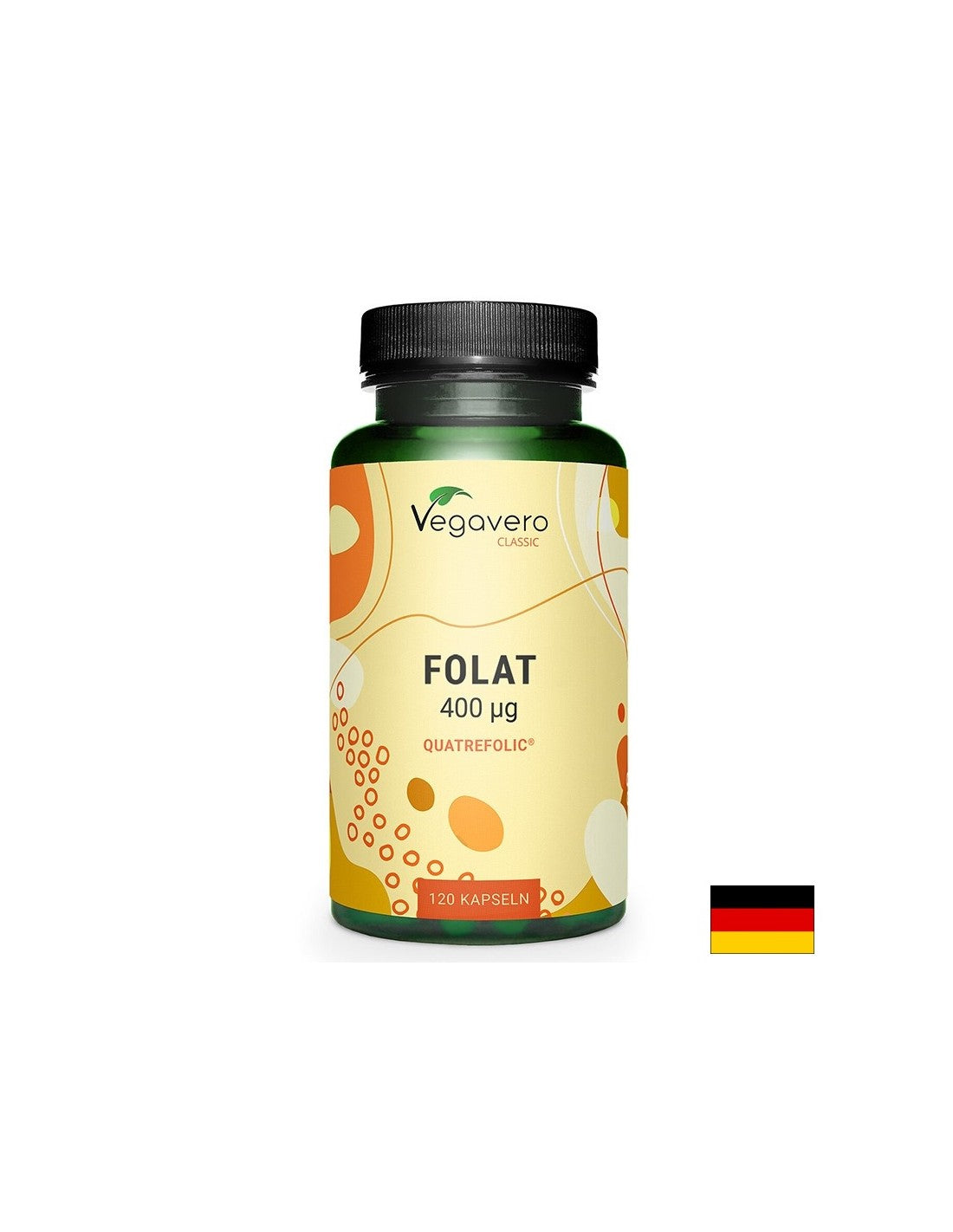 Folna kiselina Quatrefolic (metil folat), 120 kapsula