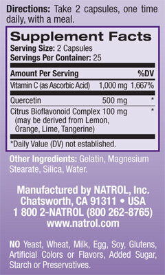 Kvercetin kompleks 500 mg./50 kaps.