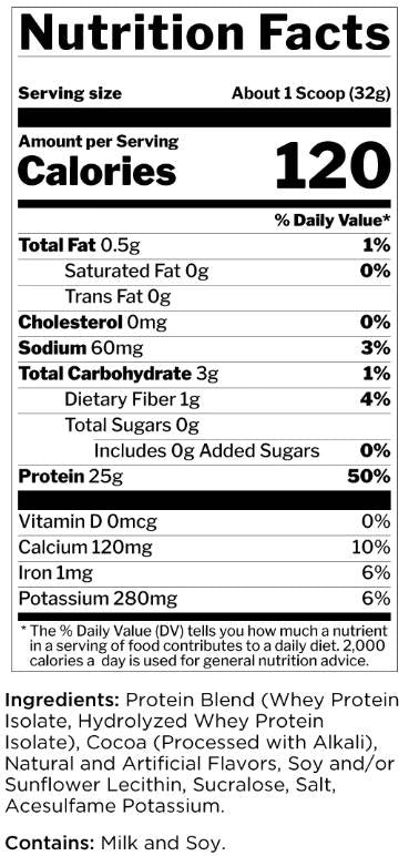 R1 Protein | 100% izolat sirutke & Hidrolizat sirutke - 2196-2280 grama