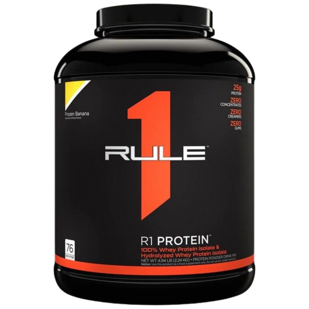R1 Protein | 100% izolat sirutke & Hidrolizat sirutke - 2196-2280 grama