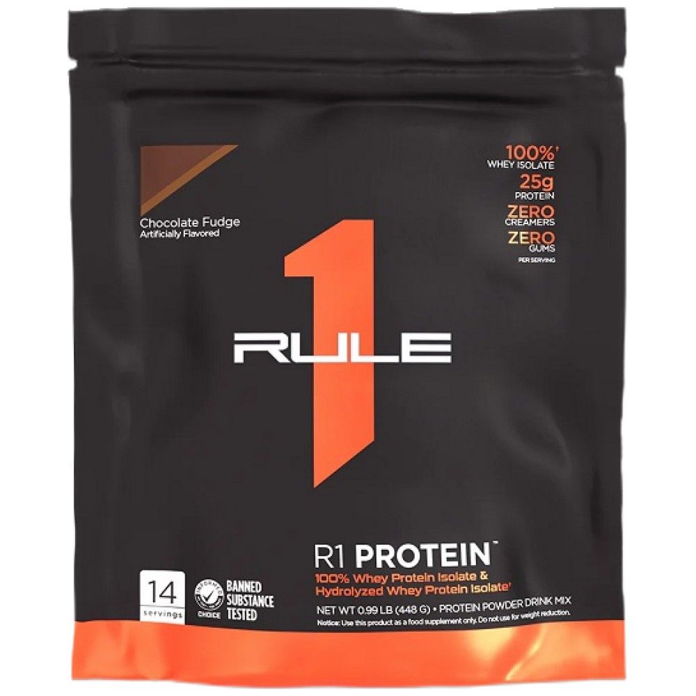 R1 Protein | 100% izolat sirutke & Hidrolizat sirutke - 450 grama