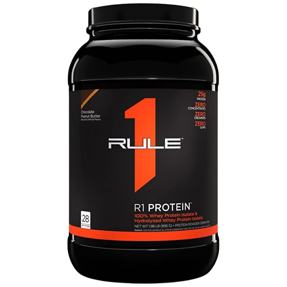 R1 Protein | 100% izolat sirutke & Hidrolizat sirutke - 855-930 grama