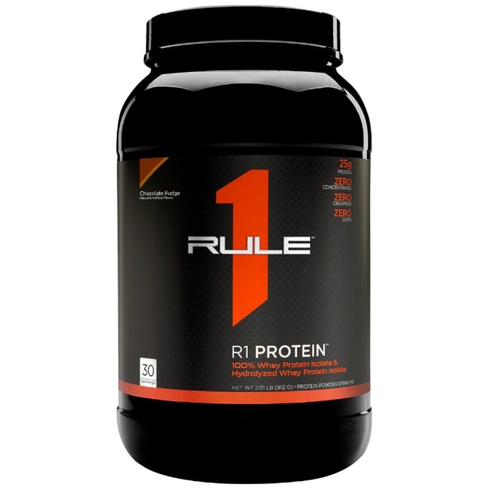 R1 Protein | 100% izolat sirutke & Hidrolizat sirutke - 855-930 grama
