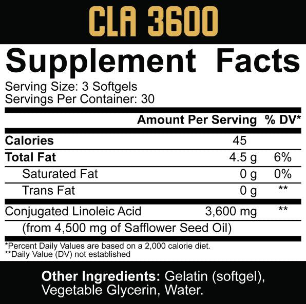 CLA 3600 | Core serija - 90 Softgels