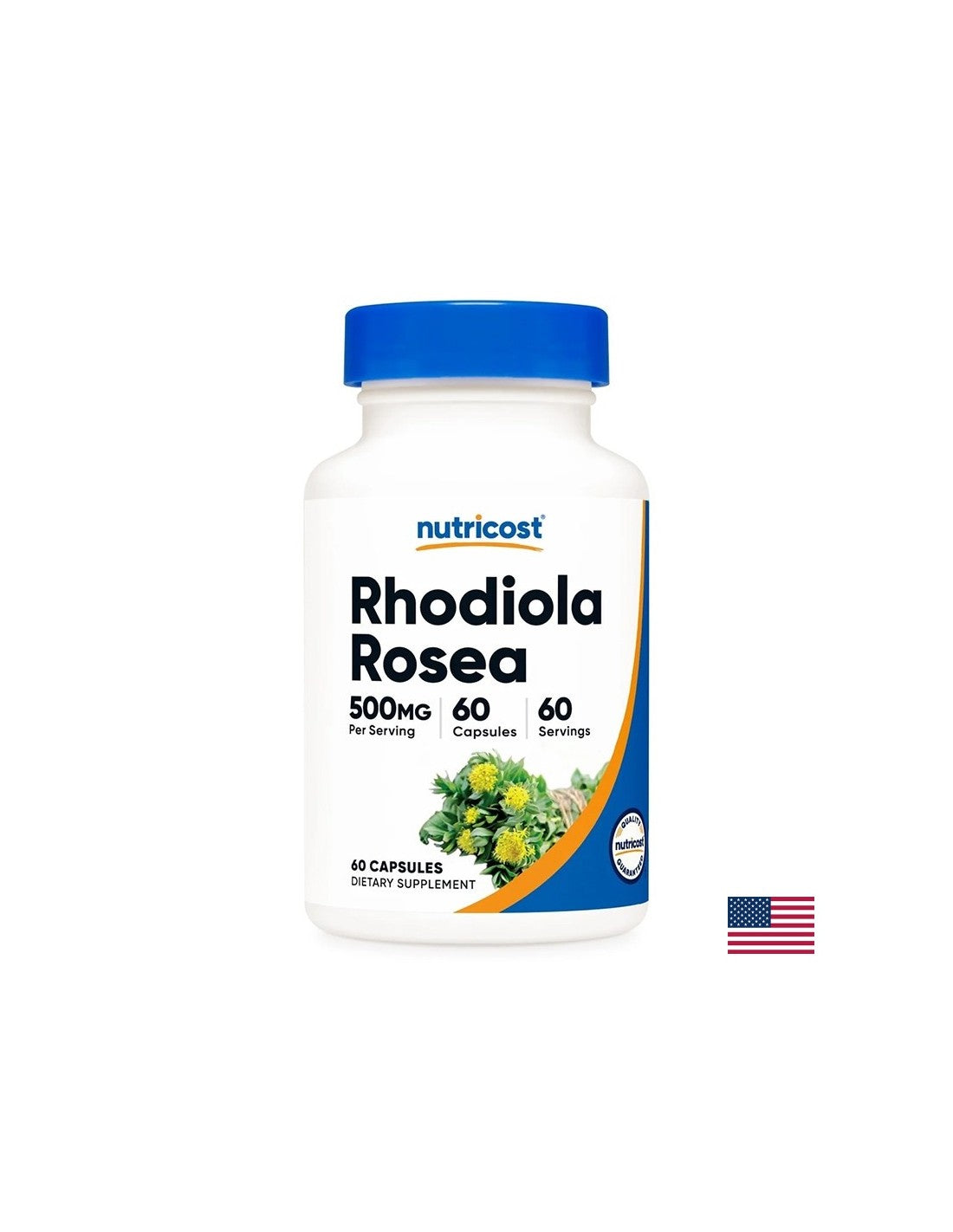 Stres i dobro raspoloženje - Zlatni korijen - Rhodiola Rosea, 60 kapsula
