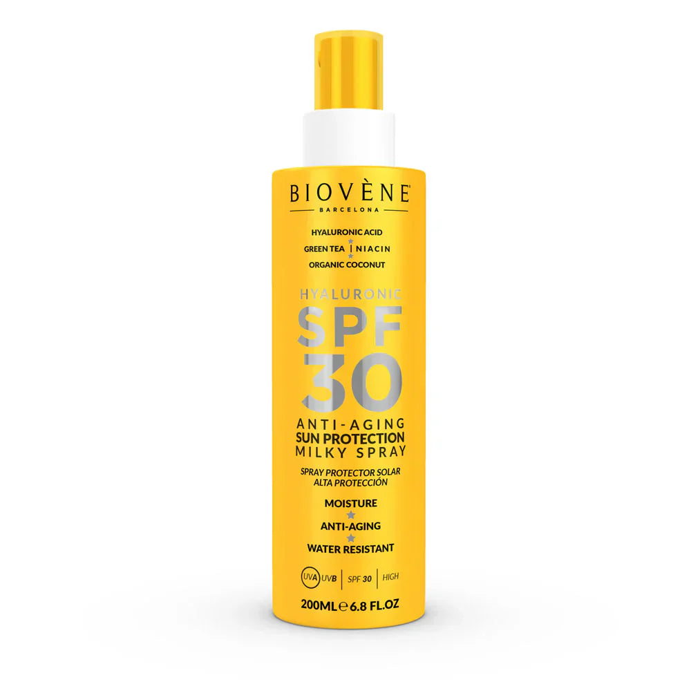 Krema za sunčanje za lice i tijelo SPF 30 s hijaluronskom kiselinom protiv starenja - 200 ml