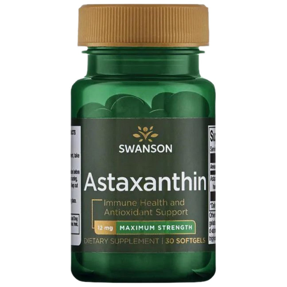 Astaksantin 12 mg - 30 gel kapsula