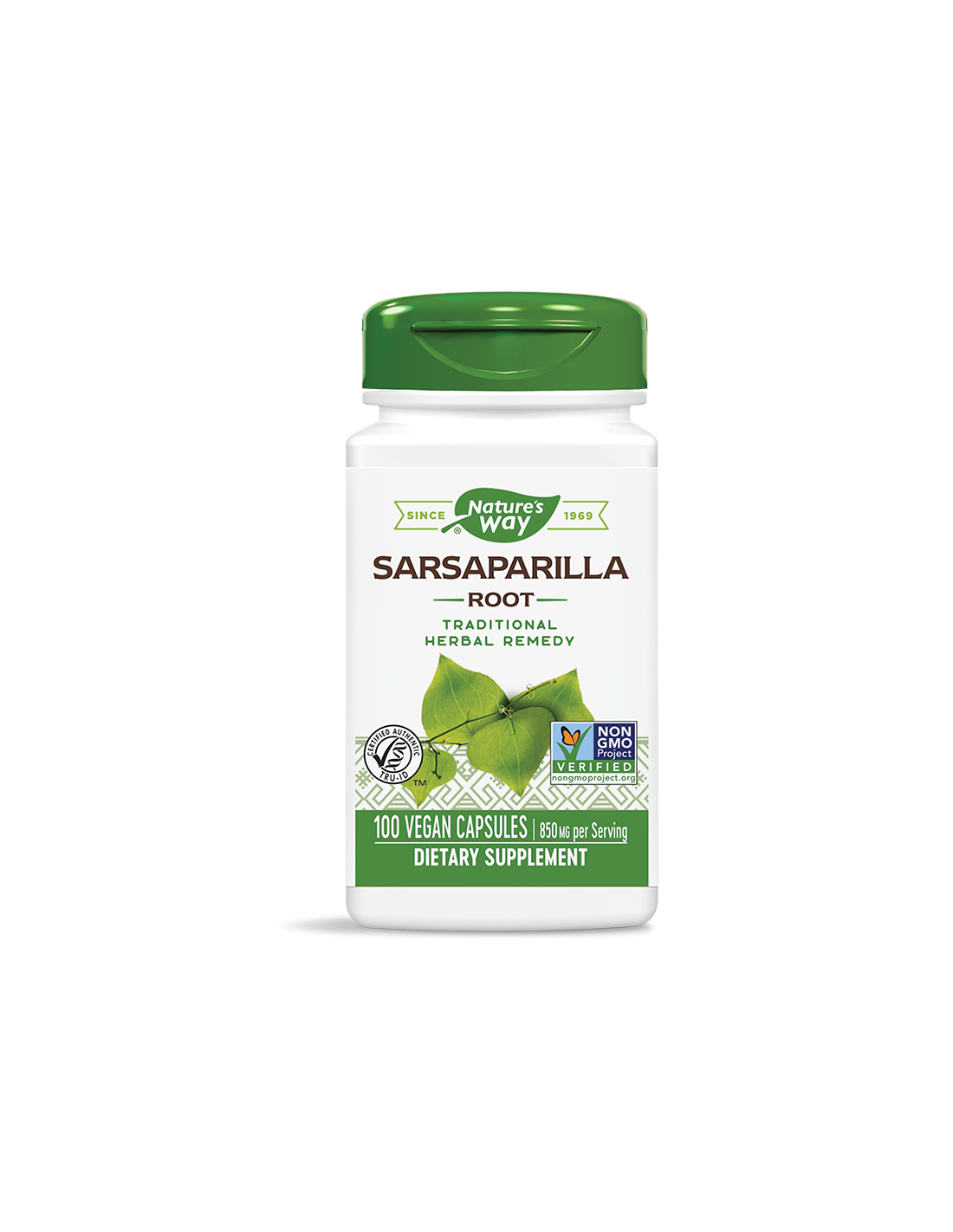 Korijen sarsaparille 425 mg - 100 kapsula