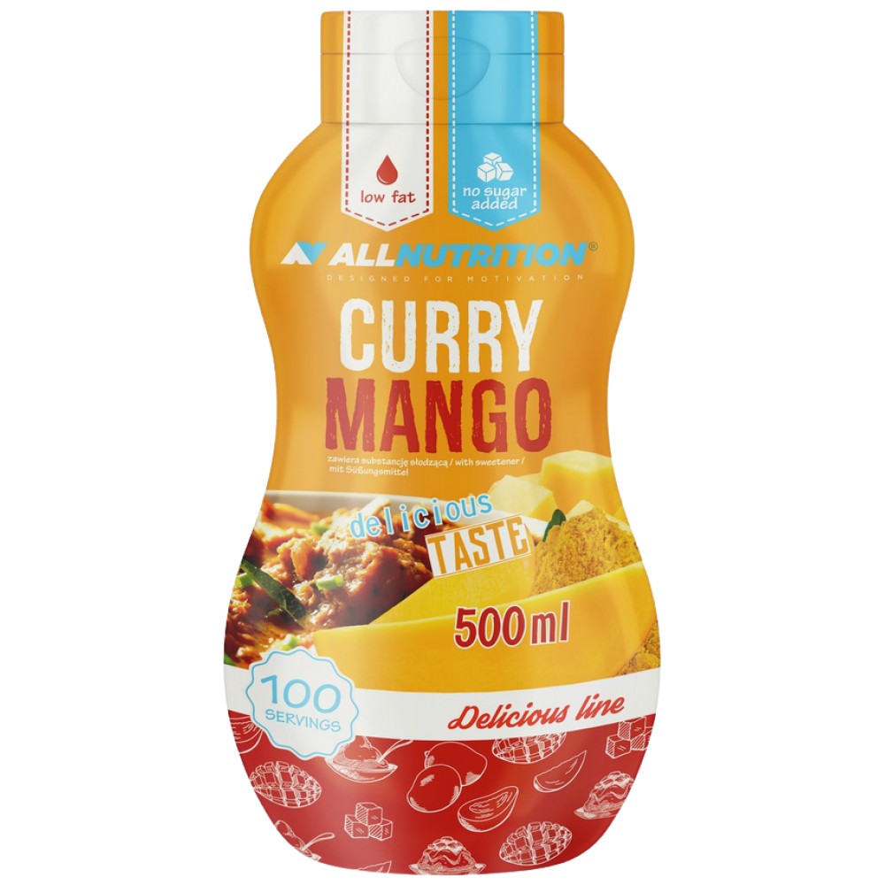Umak bez kalorija | Curry Mango - 500 ml