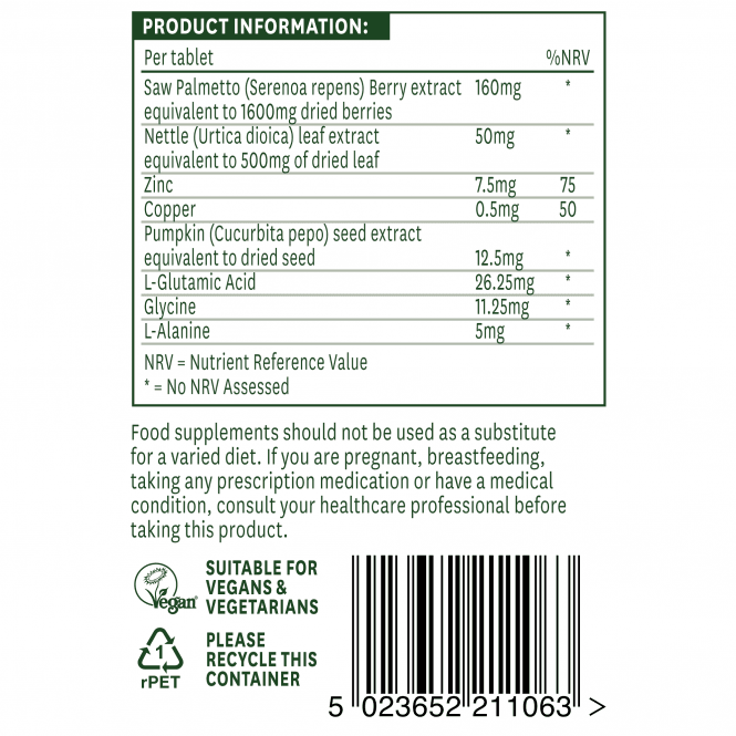 Saw Palmetto Complex 60 tableta NaturesAid