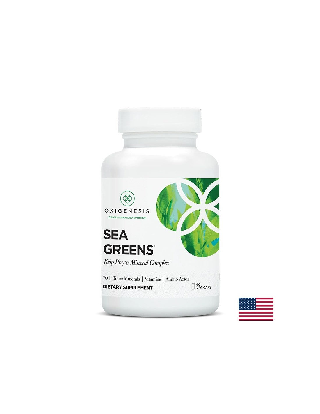 Fitomineralni kompleks + Kelp Sea Greens, 60 kapsula