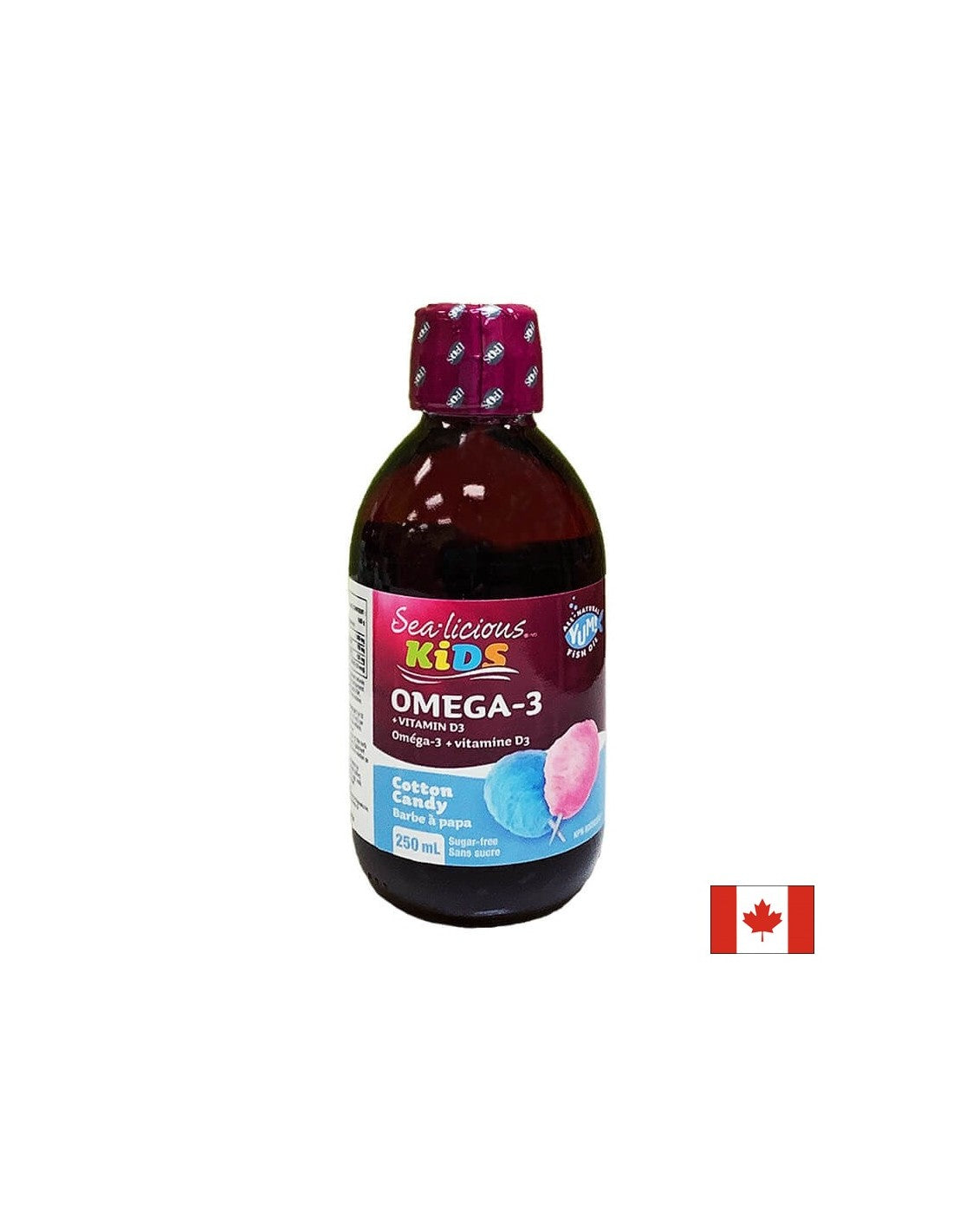 Sea-Licious® Kids Omega-3 + Vitamin D3/Omega-3 1500 mg + Vitamin D3 400 IU za djecu, 250 ml <tc>Natural Factors</tc>